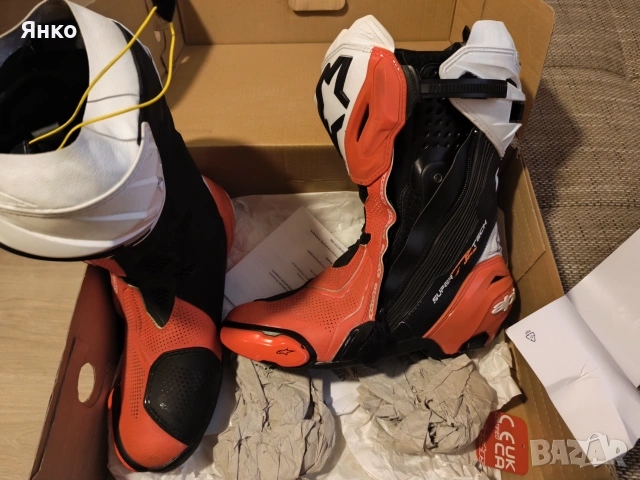 ALPINESTARS SUPERTECH R 43 номер, снимка 2 - Аксесоари и консумативи - 55156490