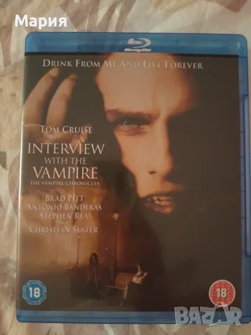 Blu-ray на филма Interview With The Vampire (1994)
