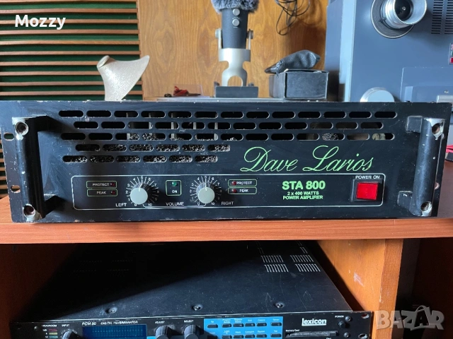 Усилвател Dave Larios 2x400 W, снимка 3 - Ресийвъри, усилватели, смесителни пултове - 54503112