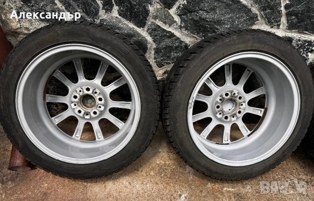 Оригинални джанти 18” BMW style 281 F10 +зимни гуми, снимка 7 - Гуми и джанти - 54731405