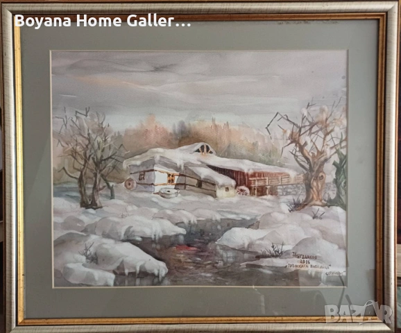 Картина Никола Ангелаков, снимка 3 - Картини - 54370355