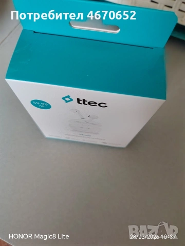 Безжични слушалки ttec, снимка 2 - Безжични слушалки - 54004382