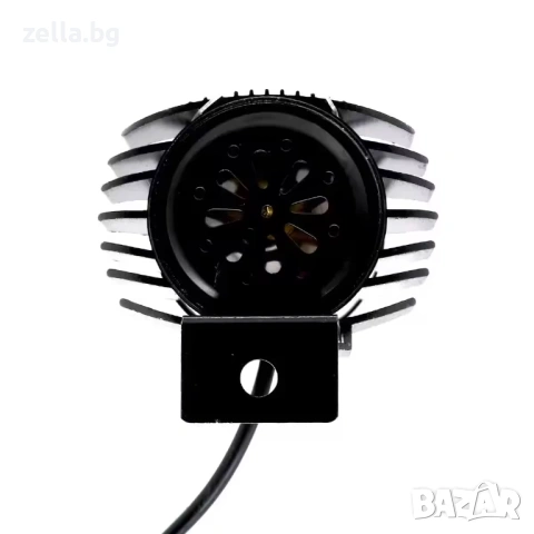 LED фар 12W с вграден клаксон 100dB, 12V-72V – за електрическа тротинетка и велосипед, IPX5 10377, снимка 10 - Друга електроника - 54685146