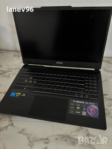 Msi Cyborg 15 A12V , снимка 4 - Лаптопи за игри - 55063152
