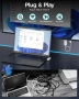 Alxum USB-C безжичен HDMI предавател и приемник, комплект 2 в 1: Plug & Play и AirPlay/Miracast , снимка 4