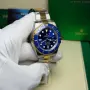 Rolex Submariner Bluesy Мъжки Часовник С Кутия Документи И Подаръчна Чанта Код Chronolux55, снимка 6