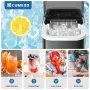 Машина за лед 12 кг/24 ч с LED дисплей, самопочистване и кошница за лед, снимка 8