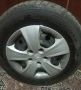 4 бр ,джанти с гуми и тасове за Hyundai i30 5х114.3/195/65/15 центр.отвор 67.1 ЕТ47 160 евро, снимка 1