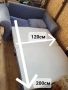 IKEA двуместен разтегателен диван, снимка 2