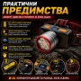 Мощен LED акумулаторен челник COBA High Light с Type-C и дигитален дисплей и батерия 18650, снимка 3