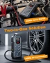 ЕвоТрав (Eigotrav) преносим джъмп стартер / jump starter 12000 mAh с LED SOS и въздушен компресор, снимка 6