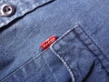 Мъжка синя риза с дълъг ръкав Levi's, размер S  , снимка 6