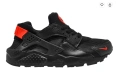 Nike Huarache Run 'Black Habanero Red' номер 35 ,5 детски маратонки , снимка 7