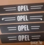 Черен карбон стикери за прагове с надпис и емблема Опел Opel кола автомобил джип ван , снимка 7