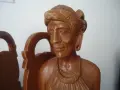 Стари подпори за книги дървореэба фигури , снимка 4