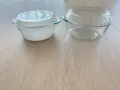 Стъклени тенджери, 2 размера, снимка 1