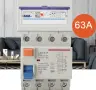 Дефектнотокова защита LJID-B 4P 63A 30mA, снимка 5