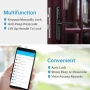 Смарт брава Ruveno Slim Smart Fingerprint черна, снимка 2
