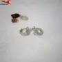 Обеци с платинено покритие 211227, снимка 1