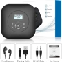 Преносим CD плейър CD206BF с Bluetooth, високоговорители и акумулаторна батерия, снимка 5
