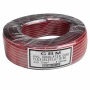 Кабел за тонколони аудио меден плосък 2x0.75мм² 100м ролка SP01402 CBM 2x0.75, 100 метра ролка, снимка 1