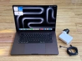 MacBook Pro 16`M4 MAX/14 CPU/32 GPU/36GB RAM/1TB SSD/27 Месеца Гаранция/Батерия 100%-40 Цикъла/Space, снимка 1