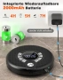 Преносим CD плейър Greadio CD37 със слушалки и вградени високоговорители, Anti-Skip/Shockproof, снимка 9