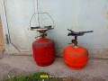 Туристически газови бутилки с котлони, снимка 1
