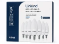 Комплект 6 LED крушки Linkind E14 – нови, снимка 2