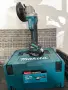 Makita Ъглошлайф с батерия и куфар, снимка 1