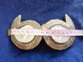 Възрожденски сребърни пафти със седеф. , снимка 5