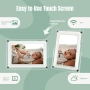 Чисто Нова Смарт Фоторамка AMABOO 10.1" с Луксозен Акрилен Корпус, WiFi, 32GB Памет и Frameo, снимка 3
