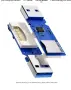 USB 3.0 Card Reader 2 In 1УНИВЕРСАЛЕН КАРДРИЙЪР
За SD и TF карти
Бърз, лесен, съвместим с всичките в, снимка 5