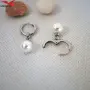Обеци с платинено покритие 211245, снимка 2