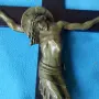Голяма бронзова пластика. Разпятие., снимка 3