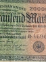 Райхбанкнота 20 000 марки 1923г. Германия рядка за КОЛЕКЦИЯ 14716, снимка 2