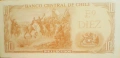 Чили 10 ескудос 1967 г, UNC, снимка 2