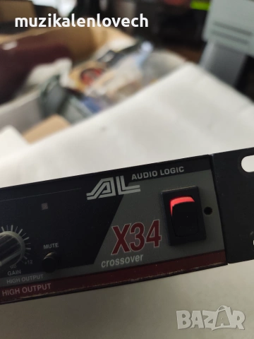 Audio Logic X34 (JBL M553) Professional Active Crossover (Made in USA) кросоувър процесор, снимка 9 - Ресийвъри, усилватели, смесителни пултове - 55143268