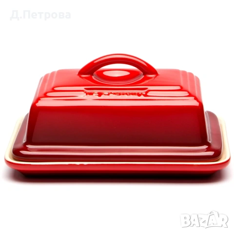 Керамична масленица / кутия за масло Le Creuset, снимка 2 - Аксесоари за кухня - 54048754