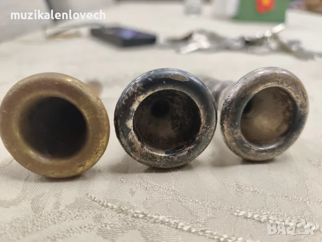 Мундщуци за Баритон Vintage x 3 бр ГДР Чехословакия, снимка 2 - Духови инструменти - 55532471