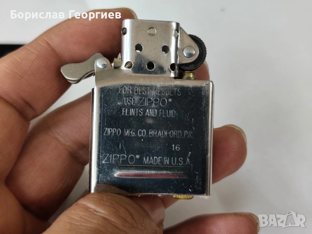 Оригинална запалка zippo 2016 г, снимка 5 - Колекции - 54263867