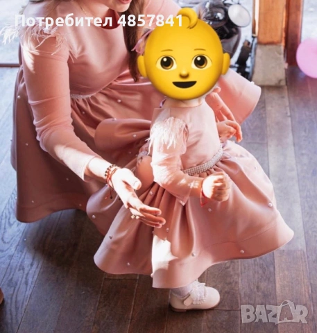 Рокли за майка и дъщеря, снимка 2 - Рокли - 55169457