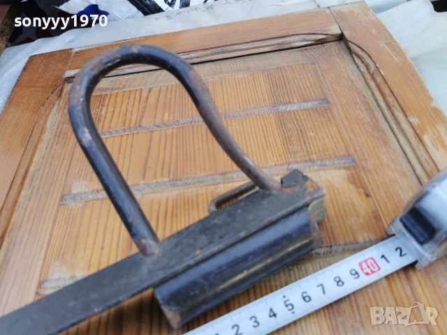 МЕТАЛНА СТАРА СТОЙКА ЗА ЧАДЪР 2804260816, снимка 10 - Антикварни и старинни предмети - 54337349