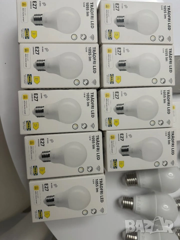 Смарт Крушки ikea TRADFRI LED и дистанционни STYRBAR, снимка 3 - Крушки - 54654914