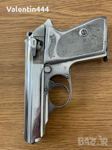 ПИСТОЛЕТ "ВАЛТЕР ППК", кал. 7,65мм  - ДЕАКТИВИРАН/ОБЕЗОПАСЕН., снимка 6 - Бойно оръжие - 53984400