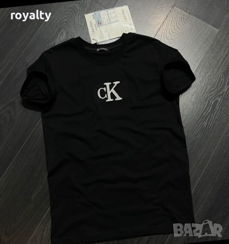 Нови Черни Маркови Мъжки Тениски 