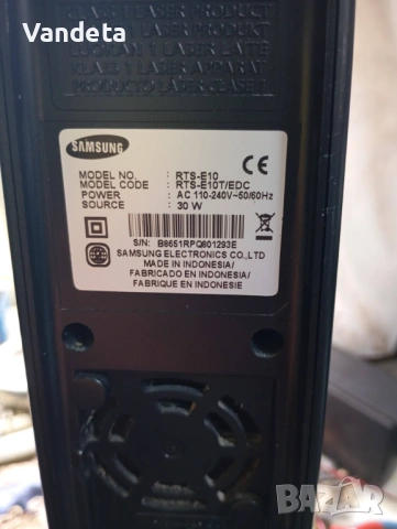 SAMSUNG RTS-E10, снимка 7 - Аудиосистеми - 49468583