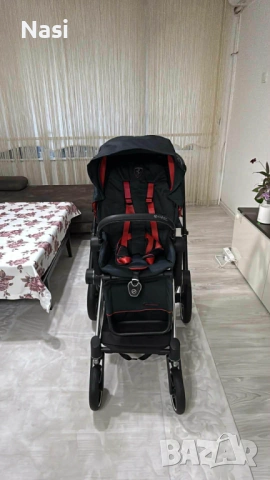 Cyber Priam Ferrari детска количка, снимка 3 - Детски колички - 54257718