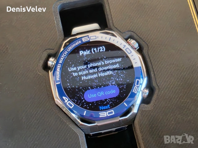 HUAWEI Watch Ultimate 2 LTE Blue + Titanium bracelet, снимка 4 - Смарт часовници - 55078368