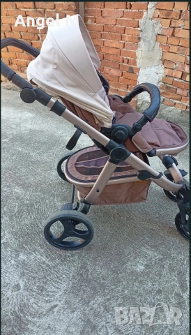 Детска количка Chipolino Nina 3-в-1 – Пълен комплект!, снимка 2 - Детски колички - 54339062